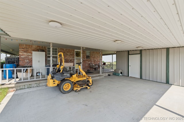 10495 S 426th Rd, Inola, OK 74036 - view of garage