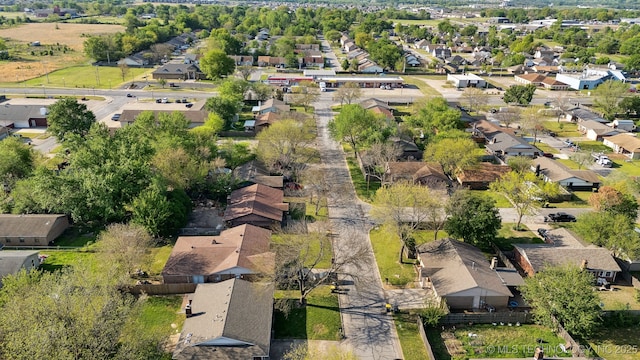 13973 S Hickory St, Glenpool, OK 74033 - birds eye view of property featuring a residential view