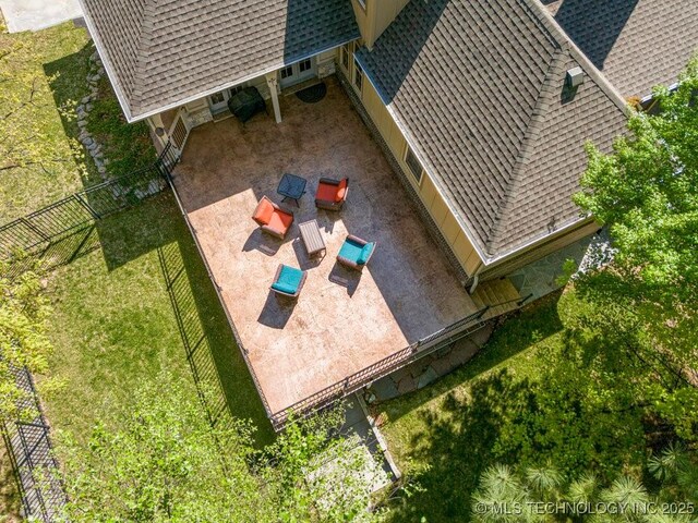 aerial view