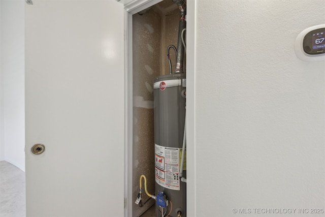 utilities featuring water heater