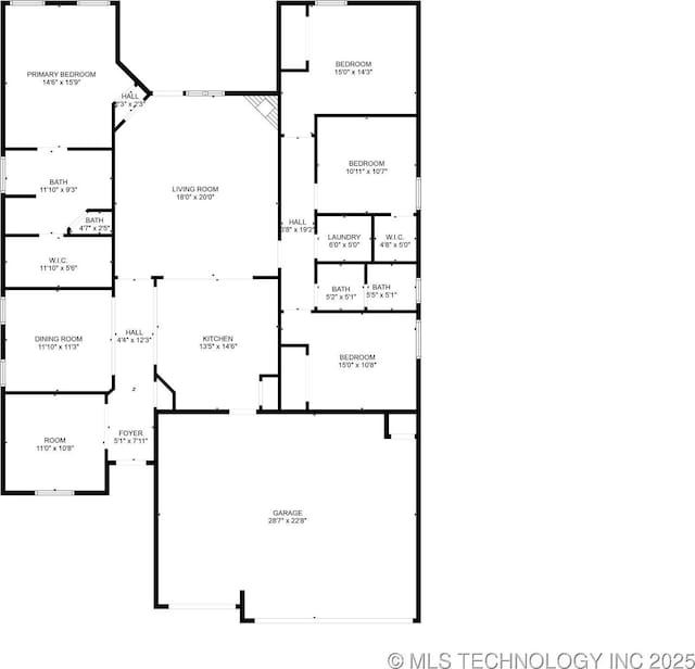 3235 Boardwalk Ct, Bartlesville, OK 74006 - floor plan