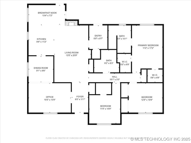12754 S Irvington Ave, Tulsa, OK 74137 - view of layout