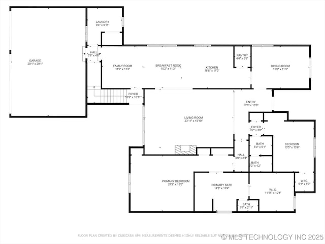10135 S 78th E Ave, Tulsa, OK 74133 - floor plan