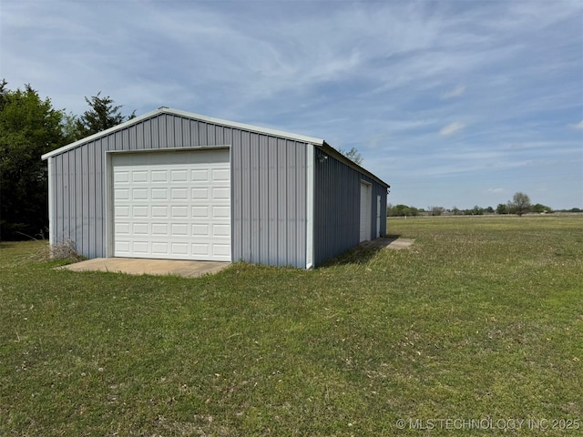 402325 W 2100th Rd, Bartlesville, OK 74006 - view of detached garage