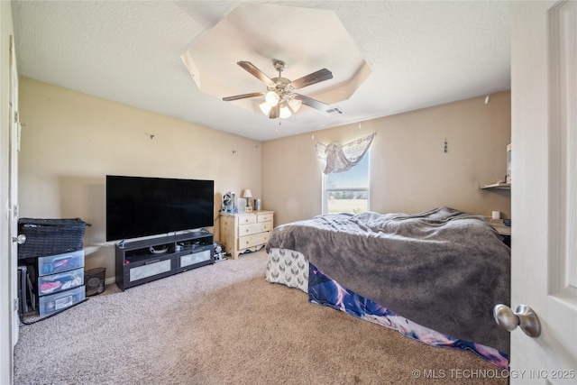 54555 E 340th Rd, Jay, OK 74346 - carpeted bedroom featuring a ceiling fan