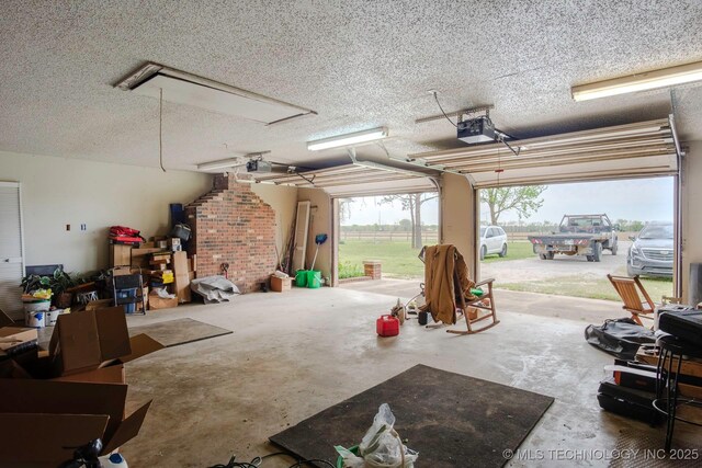 3745 E 420th Rd, Adair, OK 74330 - garage with a garage door opener