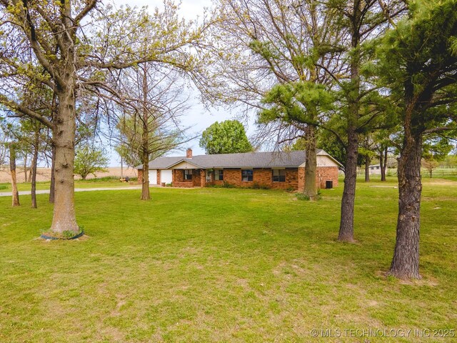 3745 E 420th Rd, Adair, OK 74330 - view of yard