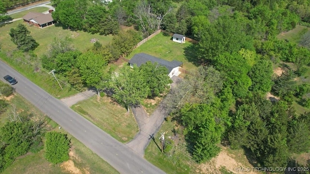 drone / aerial view