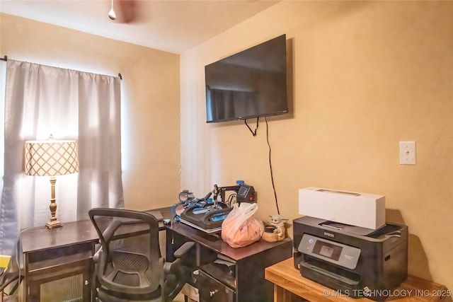 view of office space