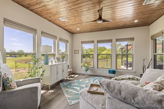 18576 N Jamestown Ave, Skiatook, OK 74070 - sunroom featuring visible vents