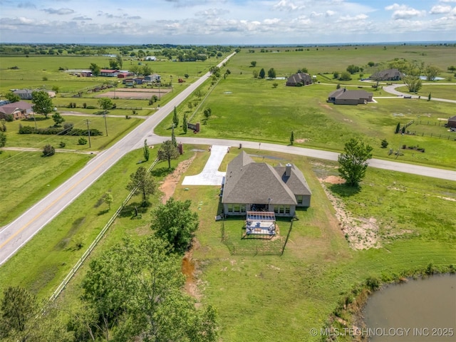 18576 N Jamestown Ave, Skiatook, OK 74070 - bird's eye view featuring a rural view