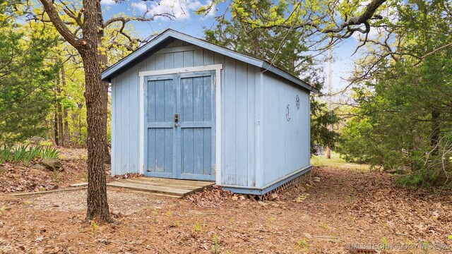 857 Bayshore Dr, Sand Springs, OK 74063 - view of shed