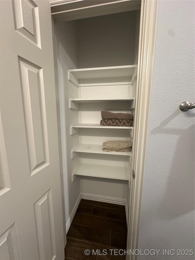 view of closet