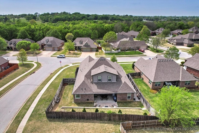 929 S 71st St, Broken Arrow, OK 74014 - aerial view of residential area