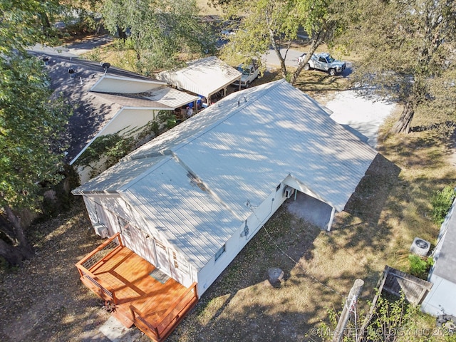aerial view