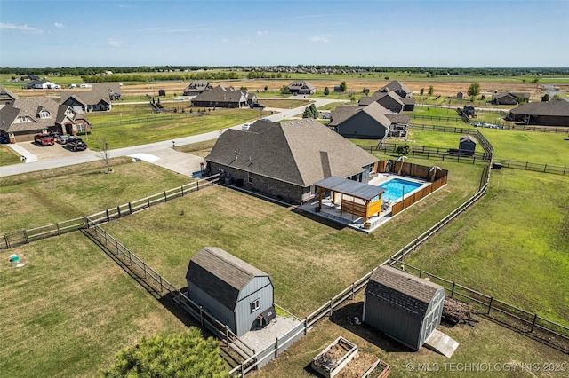 drone / aerial view