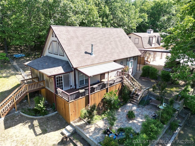 116500 S 4249th Rd, Eufaula, OK 74432 - view from above of property