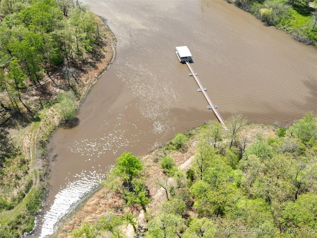 116500 S 4249th Rd, Eufaula, OK 74432 - aerial view of a large body of water