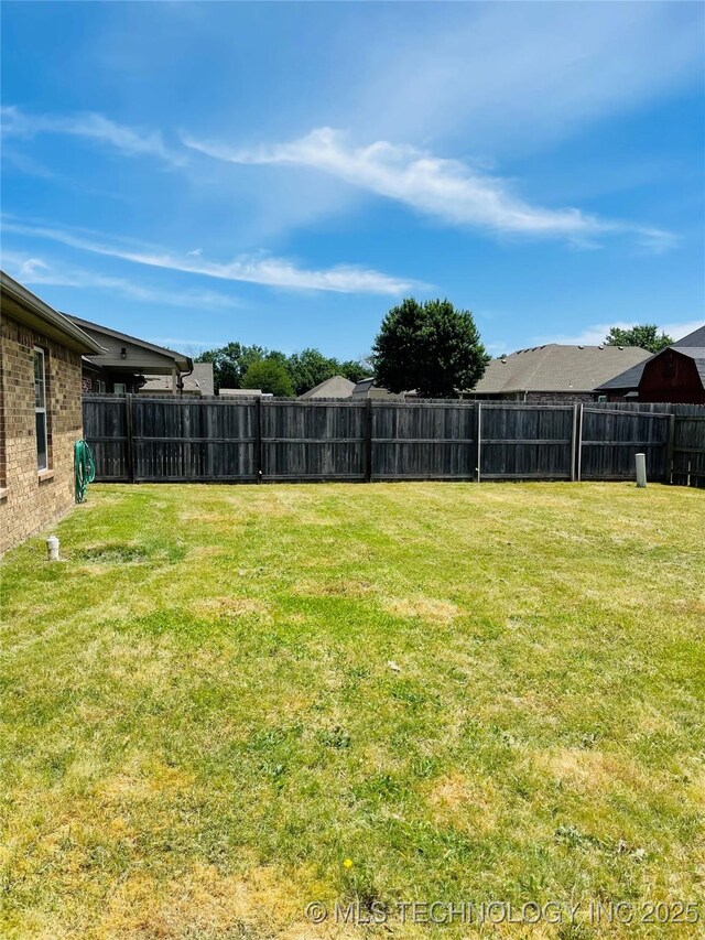 9700 E 110th St N, Owasso, OK 74055 - view of yard
