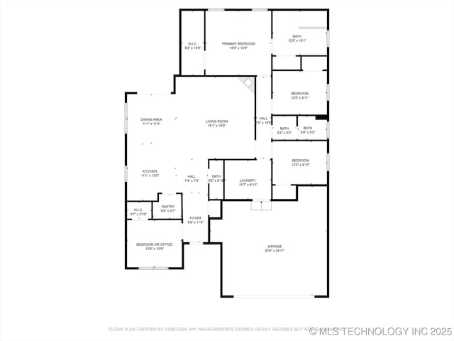 4231 W 4th St, Skiatook, OK 74070 - view of home floor plan