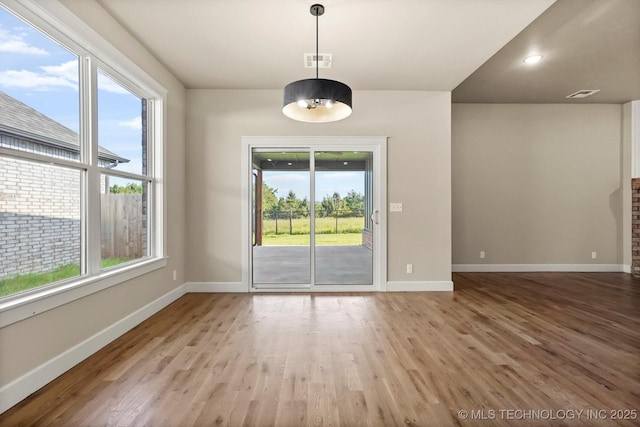 4231 W 4th St, Skiatook, OK 74070 - unfurnished room with baseboards and wood finished floors