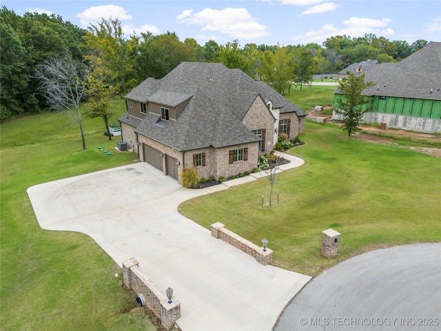 drone / aerial view