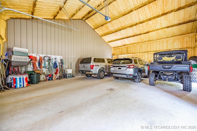 3633 Sawmill, Caddo, OK 74729 - view of garage
