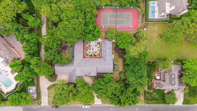 bird's eye view