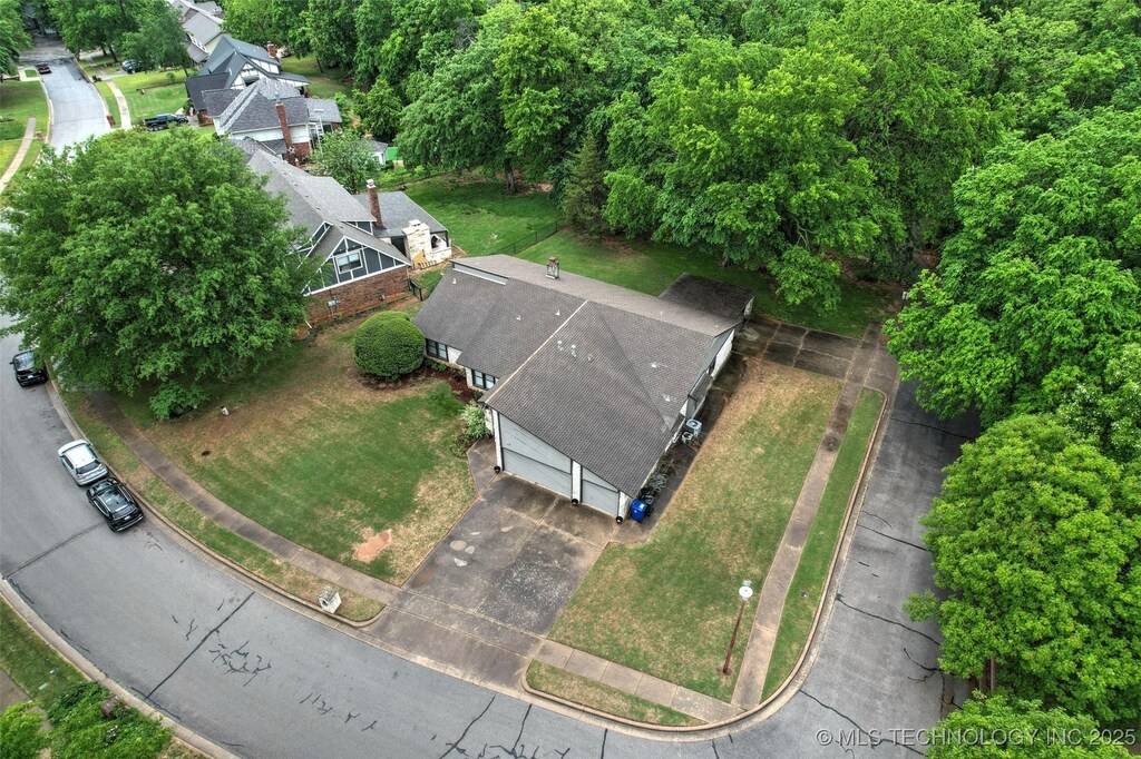 aerial view