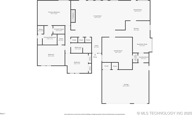 501 E Yuma Dr, Broken Arrow, OK 74011 - floor plan