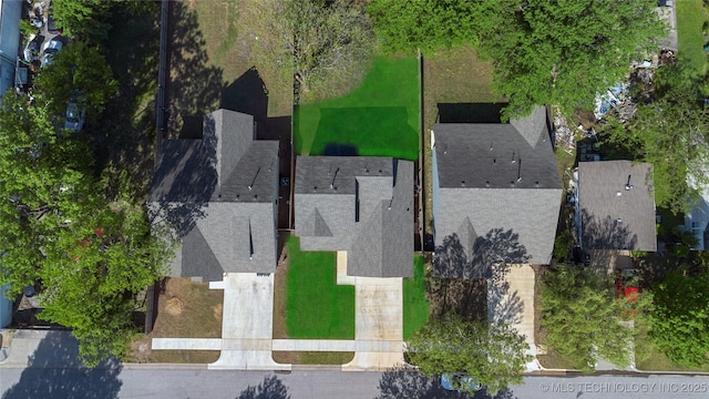924 S Allegheny Ave, Tulsa, OK 74112 - bird's eye view with a residential view