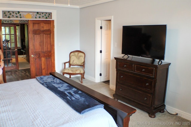 9996 N Millennium, Sulphur, OK 73086 - carpeted bedroom with baseboards