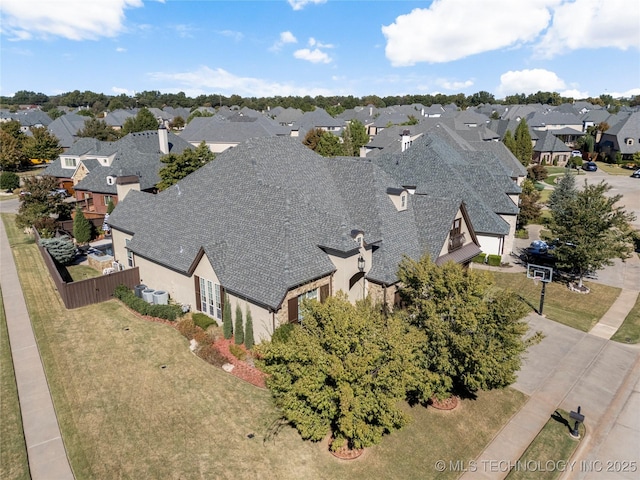4416 S Orange Ave, Broken Arrow, OK 74011 - aerial view with a residential view
