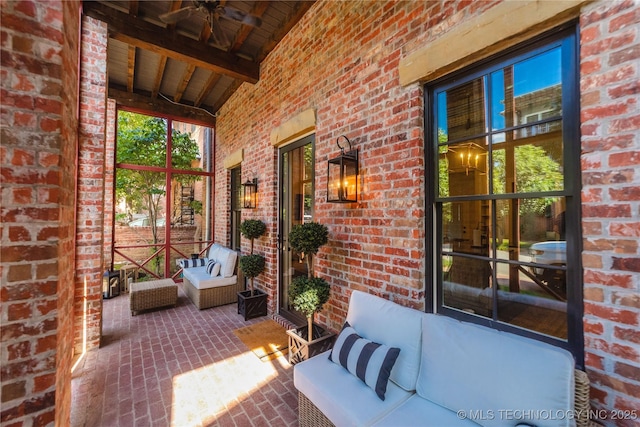 31 Park St, Carlton Landing, OK 74432 - sunroom / solarium with beam ceiling