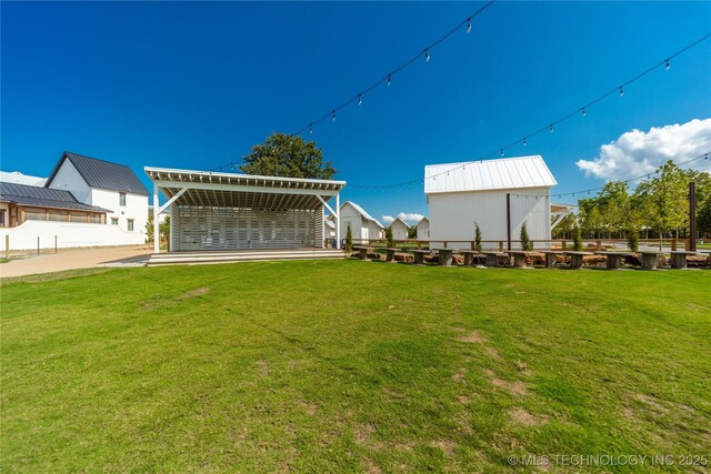 31 Park St, Carlton Landing, OK 74432 - view of yard with fence