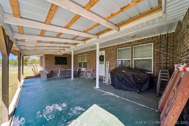 35041 Cohea Ln, Ketchum, OK 74331 - view of patio / terrace with a grill