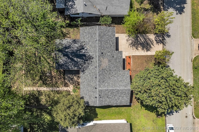 507 W Quincy St, Broken Arrow, OK 74012 - view from above of property