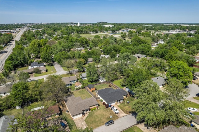 507 W Quincy St, Broken Arrow, OK 74012 - view of property location featuring a tree filled landscape and nearby suburban area