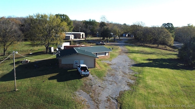 drone / aerial view