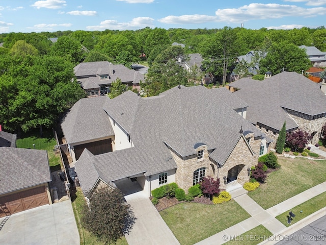 10626 S Joplin Ave, Tulsa, OK 74137 - aerial view of residential area