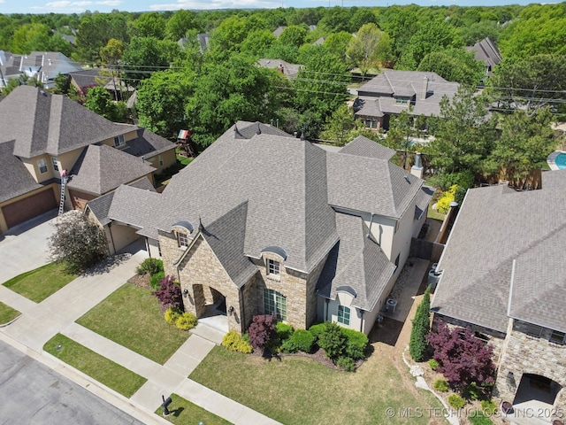 10626 S Joplin Ave, Tulsa, OK 74137 - aerial view of residential area