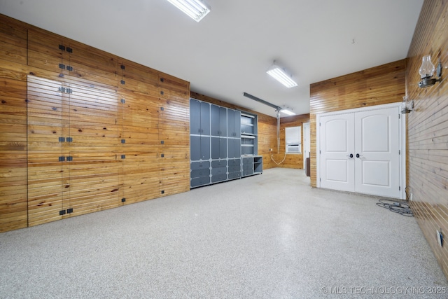 10626 S Joplin Ave, Tulsa, OK 74137 - unfurnished room featuring wooden walls and cooling unit