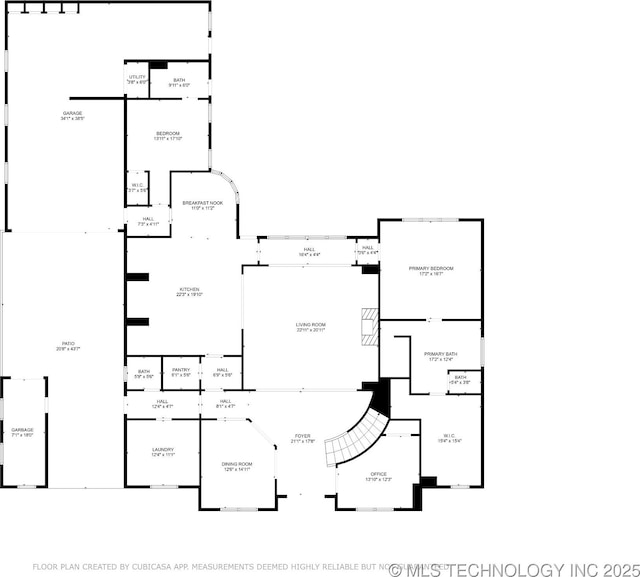10626 S Joplin Ave, Tulsa, OK 74137 - home floor plan