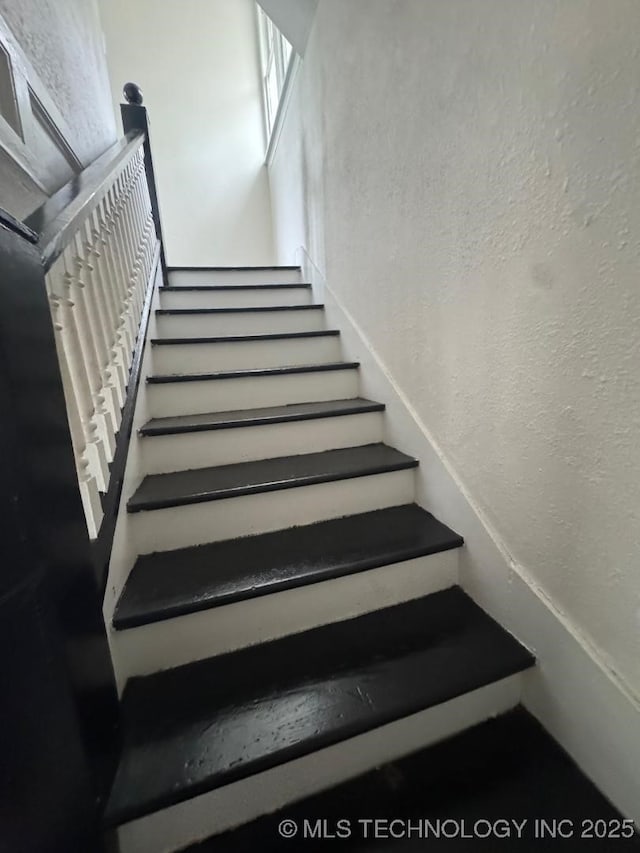 view of staircase