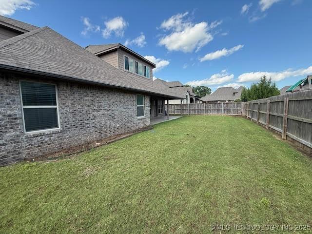 7056 E 124th St S, Bixby, OK 74008 - view of yard
