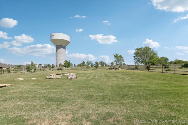 19340 E Canyon Ridge Rd, Owasso, OK 74055 - view of yard featuring fence