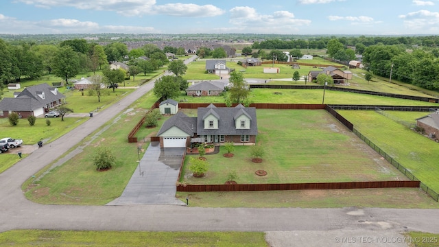15015 E 74th Pl, Owasso, OK 74055 - view from above of property