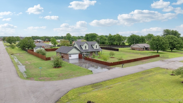 15015 E 74th Pl, Owasso, OK 74055 - bird's eye view