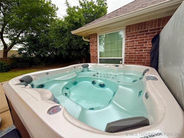 3701 Bridgeport Rd, Norman, OK 73072 - exterior space featuring a hot tub