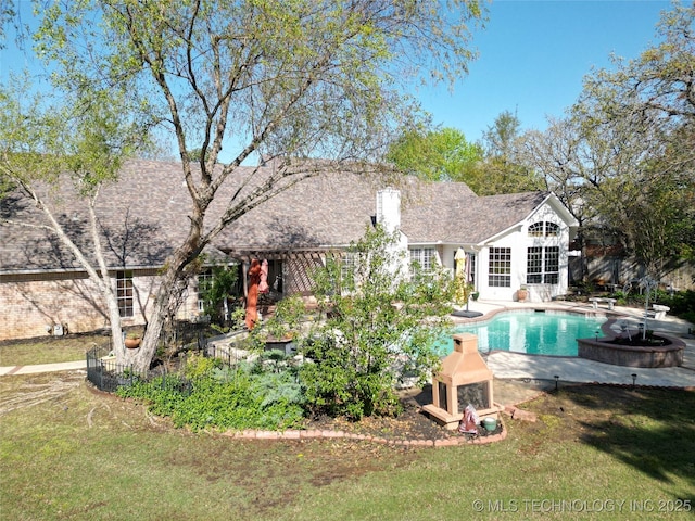 exterior space featuring a patio area